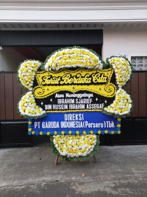 Papan Bunga Duka di Jamanis
