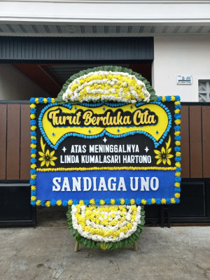 Papan Bunga Duka di Jamanis